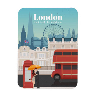 Reisen nach London England Magnet