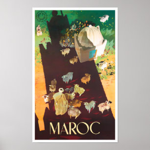 Reisen nach Marokko Poster