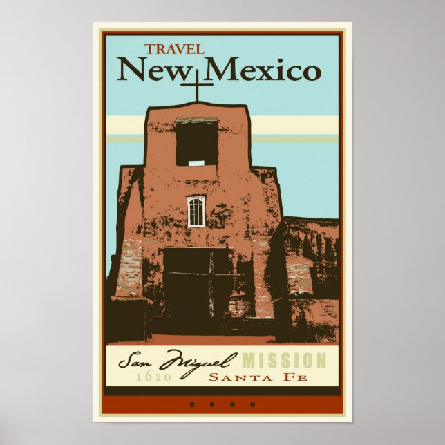 Reisen nach New Mexico Poster (Vorne)
