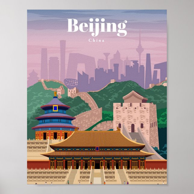 Reisen nach Peking China Poster (Vorne)