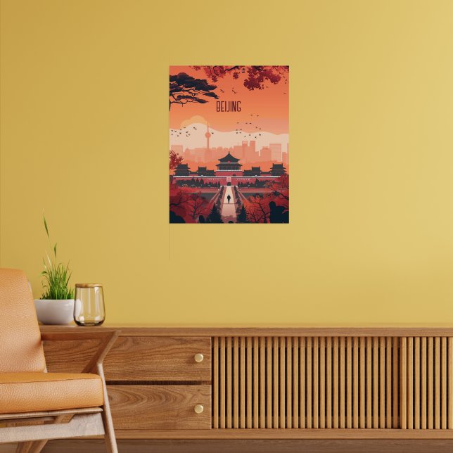 Reisen nach Peking Poster (Wohnzimmer 2)