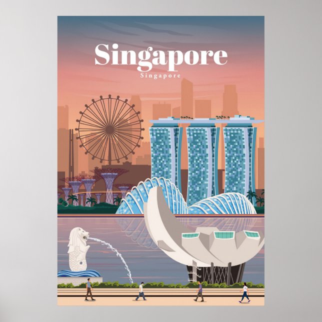 Reisen nach Singapur Poster (Vorne)