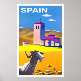Reisen nach Spanien Poster