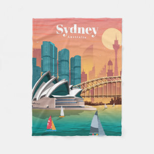 Reisen nach Sydney Australien Fleecedecke