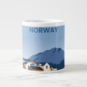 Reisen nach Tromso Norwegen Jumbo-Tasse