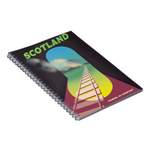 Reisen Sie bequem Schottland Notizblock
