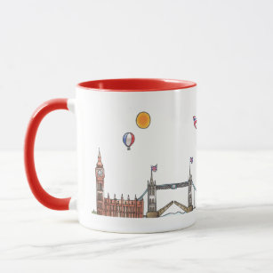 Reisen Sie die Welt - Großbritannien Tasse