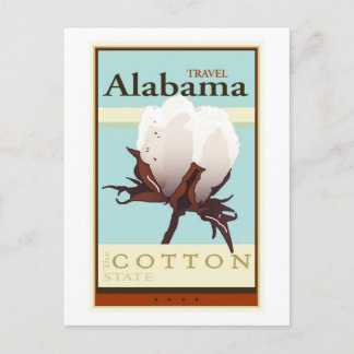 Reisen Sie durch Alabama Postkarte