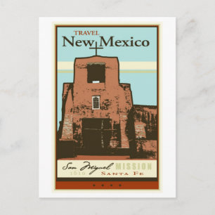 Reisen Sie durch New Mexico Postkarte