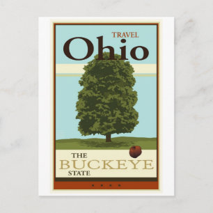 Reisen Sie durch Ohio Postkarte