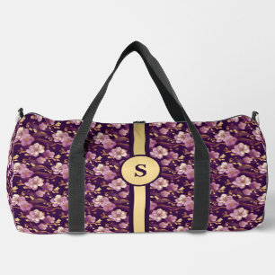 Reisen Sie elegant: Maßgeschneiderte goldene und v Duffle Bag