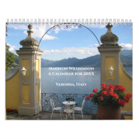 Reisen Sie jeden Monat oder CYO Foto Wall Calendar