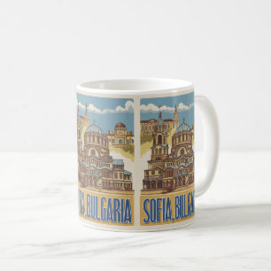 Reisen Sofia, Bulgarien Vintage Geschenke und Ande Kaffeetasse