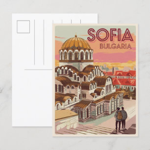 Reisen Sofia, Bulgarien Vintage Geschenke und Ande Postkarte