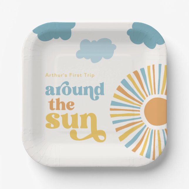 Reisen um die Teller des Sun-Party (Vorderseite)