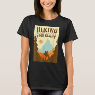 Reisen und Liebe wandern ist meine Flucht vor Real T-Shirt