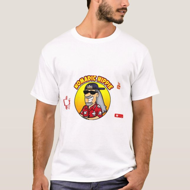 Reisen wie ein Hippie T-Shirt (Vorderseite)