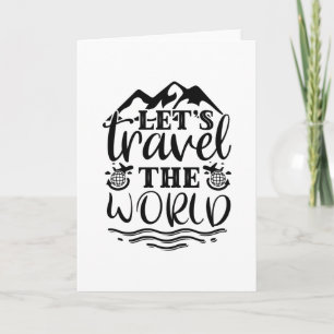 Reisen wir die Welt Karte