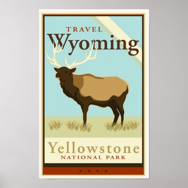Reisen Wyoming Poster (Vorne)
