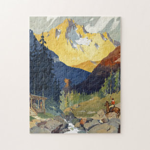 Reisen zu Nationalparks mit dem Zug Puzzle