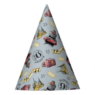Reisen zum HOGWARTS™-Muster Partyhütchen