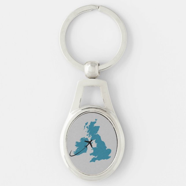 Reisen zum keltischen Nation Keyring Schlüsselanhänger (Vorderseite)