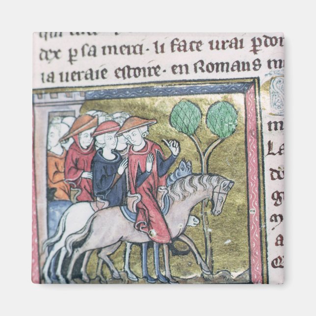 Reisende aus dem Roman de Jules Cesar Magnet (Vorne)