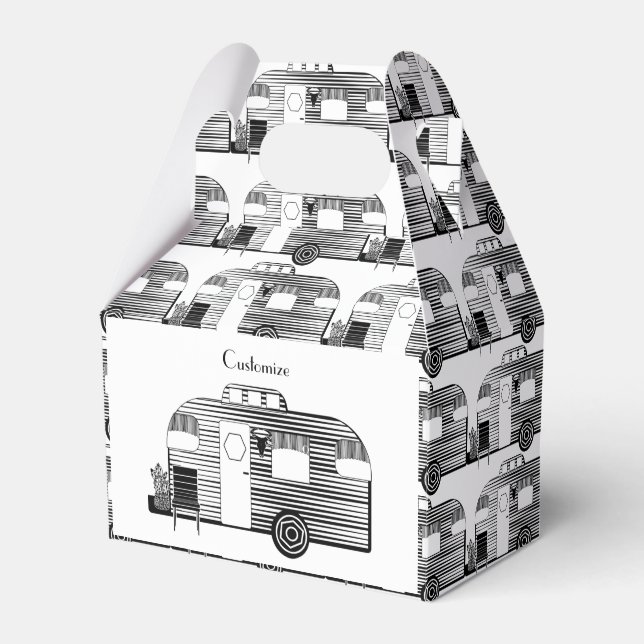 Reisende Camper Caravan Thunder_Cove Geschenkschachtel (Vorderseite)