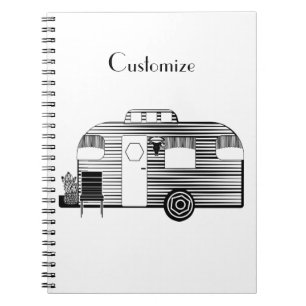 Reisende Camper Caravan Thunder_Cove Notizblock