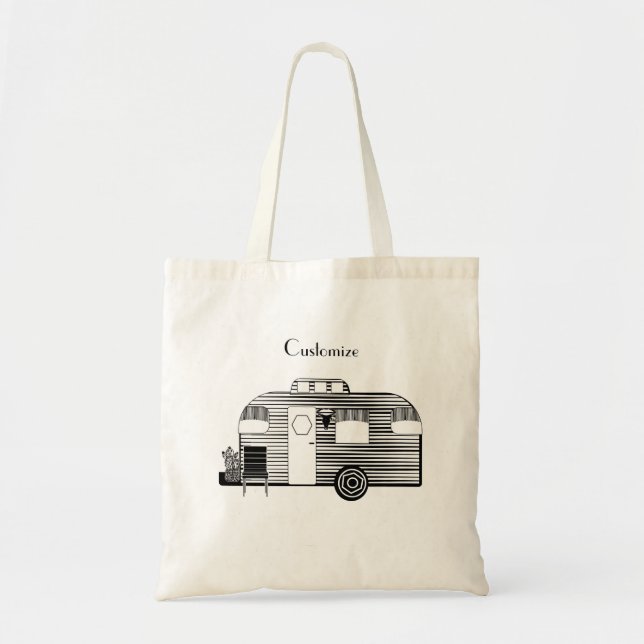 Reisende Camper Caravan Thunder_Cove Tragetasche (Vorne)