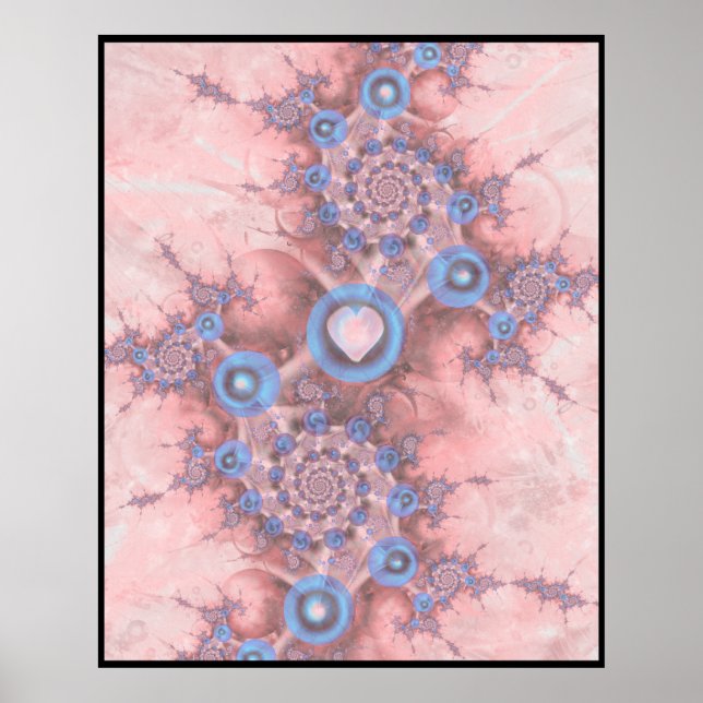 Reisende Herzen Poster (Vorne)