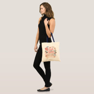 Reisende Mädchen Personalisierte Wanderlust-Tasche Tragetasche