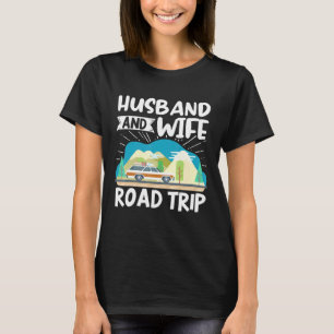 Reisende Matching Urlaub Ehepaar und Ehefrau T-Shirt