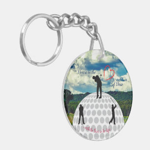 Reisende Spaß - Alabama Golfers Schlüsselanhänger