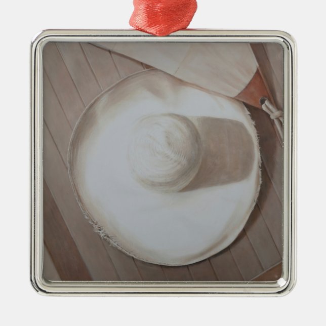Reisender Hut 2012 Ornament Aus Metall (Vorne)