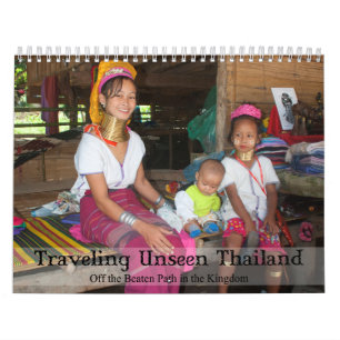 Reisendes ungesehenes Thailand Kalender