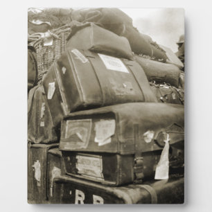 REISENSPIELTEAMSTER WAGON SUITCASE DER 1890er Jahr Fotoplatte