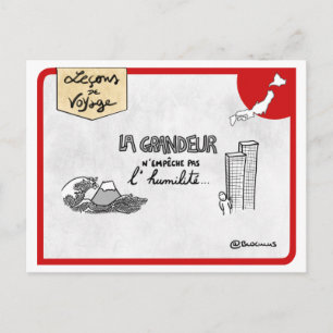 Reisepass: Die Demut nach Japan Postkarte