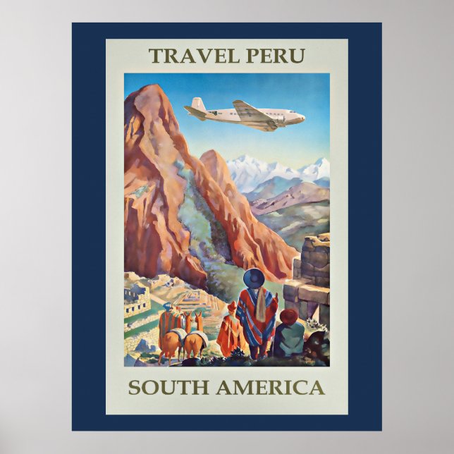 Reiseperu, Südamerika, Poster (Vorne)