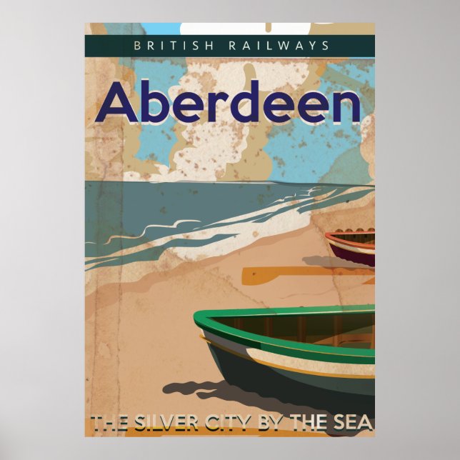 Reiseplakat Aberdeen Poster (Vorne)
