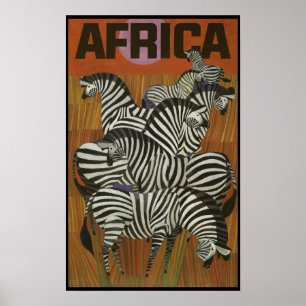 Reiseplakat Afrika Poster