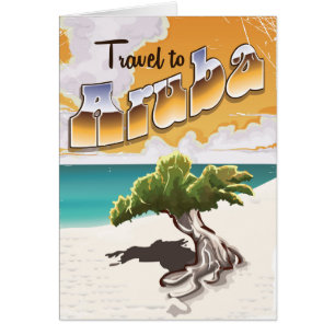 Reiseplakat Aruba