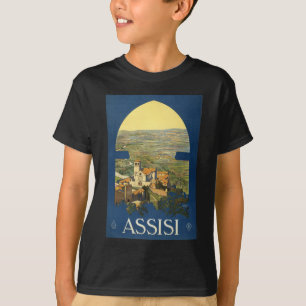 Reiseplakat Assisi T-Shirt