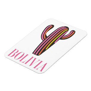 Reiseplakat Bolivien Magnet