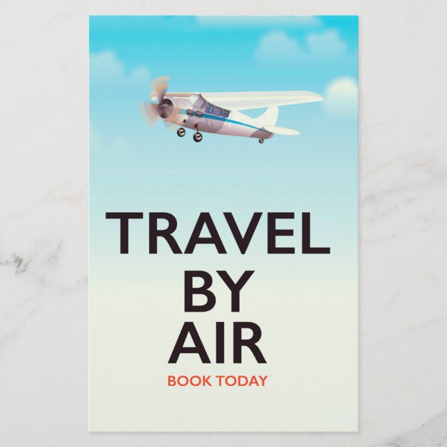 Reiseplakat Briefpapier (Vorderseite)