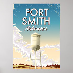 Reiseplakat Fort Smith Arkansas Poster