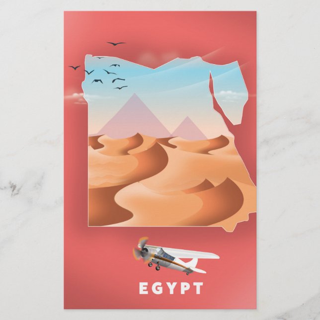 Reiseplakat für Ägypten (Vorderseite)