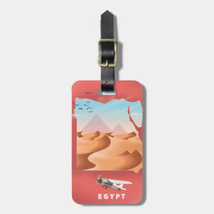 Reiseplakat für Ägypten Gepäckanhänger