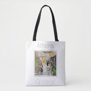 Reiseplakat für Athen - Griechenland