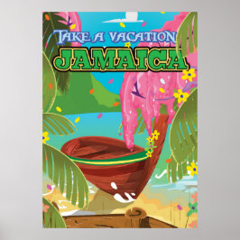 Reiseplakat für Jamaika-Cartoon Poster